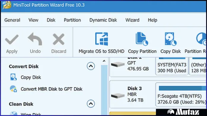 تحميل برنامج MiniTool Partition Wizard