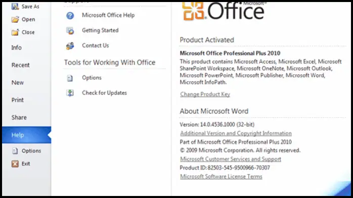 تحميل مايكروسوفت اوفيس office 2010 