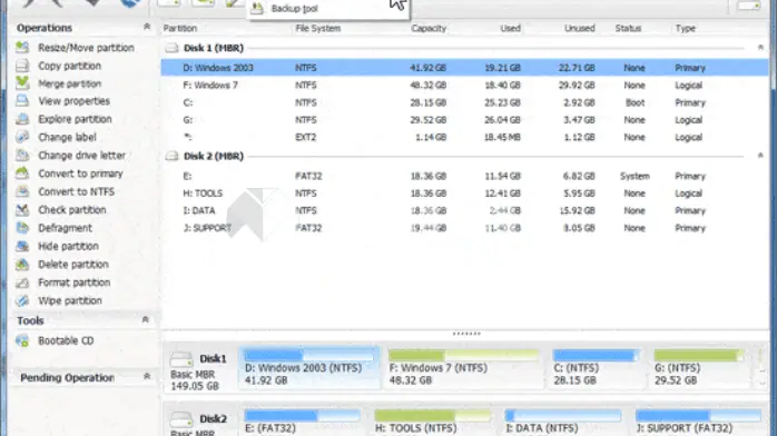 Download EaseUS Partition Master