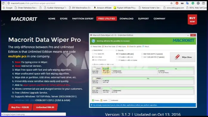 Download Macrorit Data Wiper