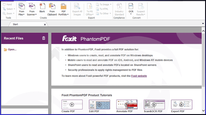 Foxit PhantomPDF Business