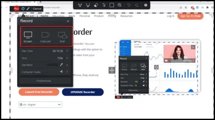 تحميل Screencast-O-Matic للكمبيوتر برنامج تصوير الشاشة 2025 اخر اصدار