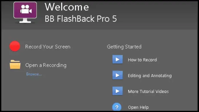 تحميل FlashBack Screen Recorder برنامج تصوير شاشة الكمبيوتر 2025 مجانا