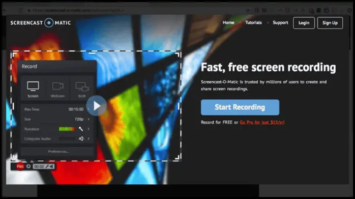 تحميل Screencast-O-Matic للكمبيوتر برنامج تصوير الشاشة 2025 اخر اصدار