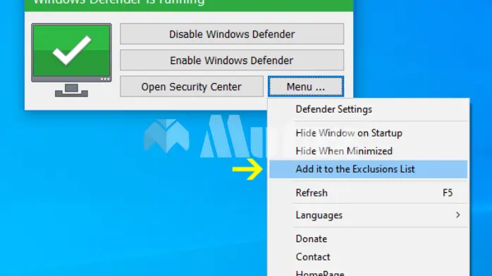 Download Defender Control