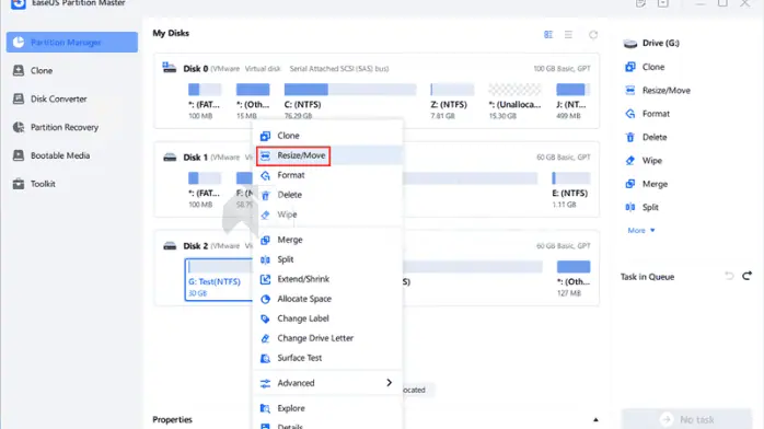 Download EaseUS Partition Master