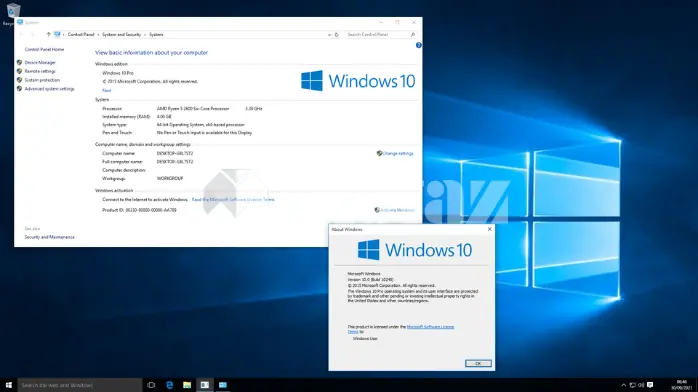 Download Windows 10 Pro all languages